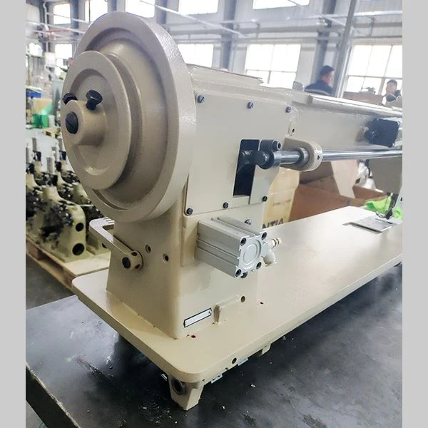 25 inch Long Arm Freeform Big Bag Lockstitch Sewing Machine factory 25 inch Long Arm Freeform Big Bag Lockstitch Sewing Machine factory