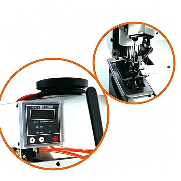 Upper feed automatic bag closing machine head best